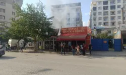Van'da iş yerinde yangın paniği: İlk müdahaleyi vatandaşlar yaptı