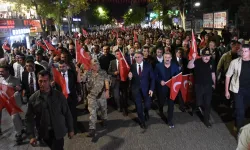 Van'da '15 Temmuz' yürüyüşü