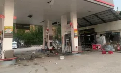 Van'da petrol istasyonunda patlama