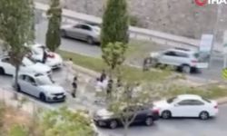 Düğün konvoyunda havaya ateş açtılar