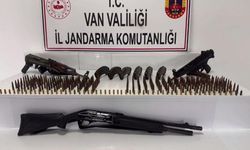 Van'da silah ve mühimmat ele geçirildi