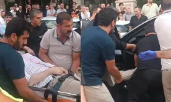 Van trafiğinde korku dolu anlar! Sürücü aracın içinde bayıldı…