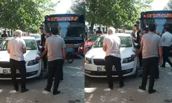 Duyarsız sürücü trafiği kilitledi