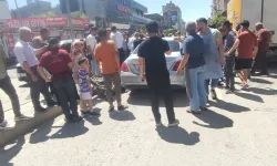 Van Cumhuriyet Caddesi’nde trafik kazası!