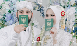 Vanlı Genç Endonezyalı gelinle dünyaevine girdi