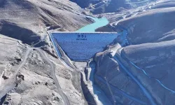 Van Ortanca Göleti'nde su tutuldu