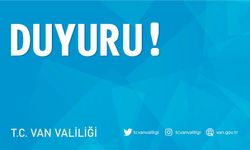 Van Valiliğinden Van il geneli için önemli duyuru!