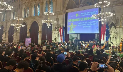 Van YYÜ Akademik Orkestrası Viyana’da sahne aldı