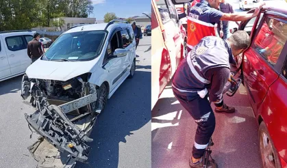 Van'da trafik kazası, 1 yaralı