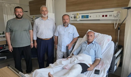 Su almaya gelen grup, imamı darbetti