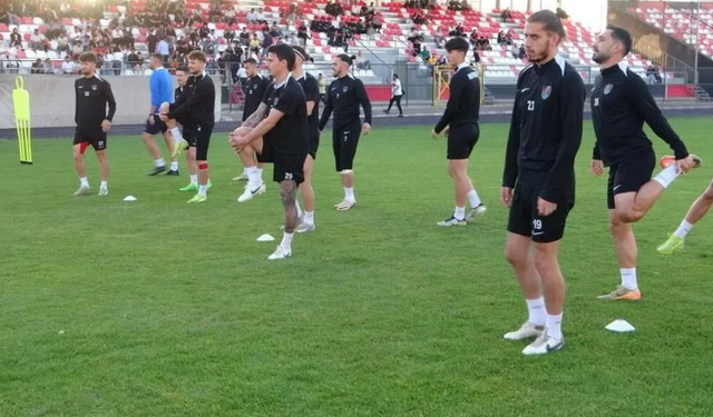 Vanspor, final maçı öncesi son provasını yaptı