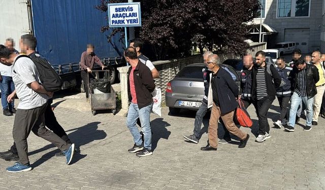 FETÖ'nün güncel yapılanmasına yönelik soruşturmada 12 zanlı tutuklandı