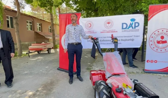 Van'ın o ilçesinde çiftçilere destek!
