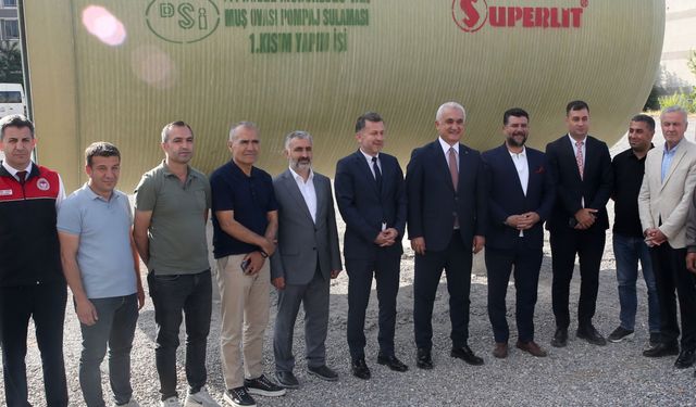 Bakanlık müjdeyi duyurdu! 780 bin dekar alan suyla buluşacak