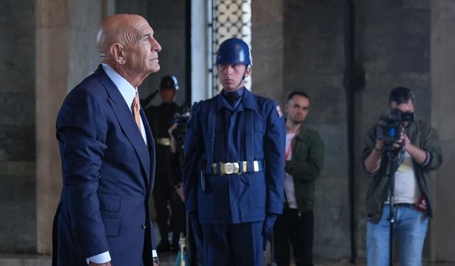 ABD'nin Ankara Büyükelçisi Tom Barrack, Anıtkabir'de