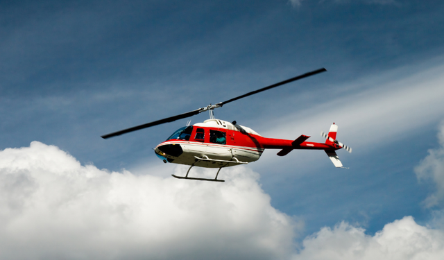 Çukurcalı hasta helikopterle Van’a sevk edildi