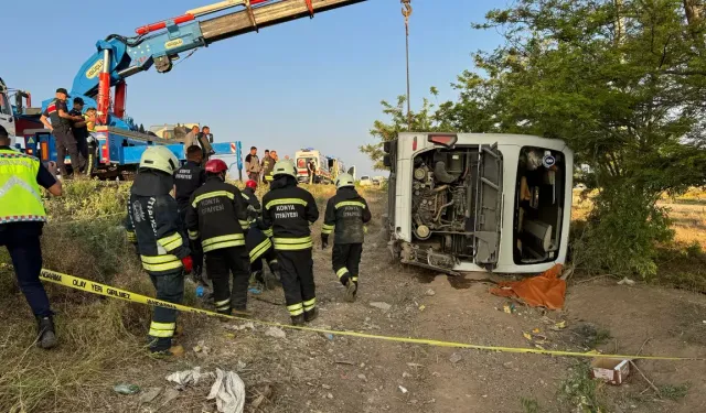 Yolcu otobüsü kaza yaptı! Ölü ve yaralılar var