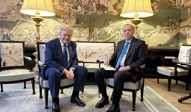 Cumhurbaşkanı Erdoğan, ABD Başkanı Trump ile görüştü
