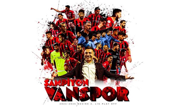 Şampiyon Vanspor! Kupa Bizim