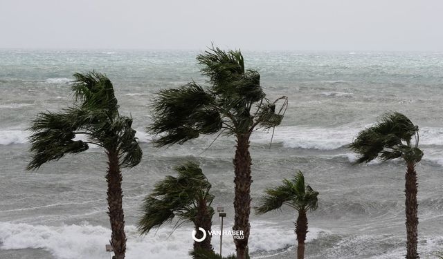 Meteoroloji'den kuvvetli rüzgar uyarısı