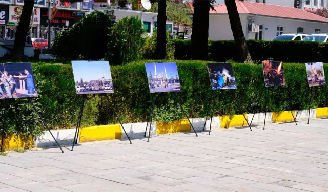 Van'da 15 Temmuz fotoğraf sergisi