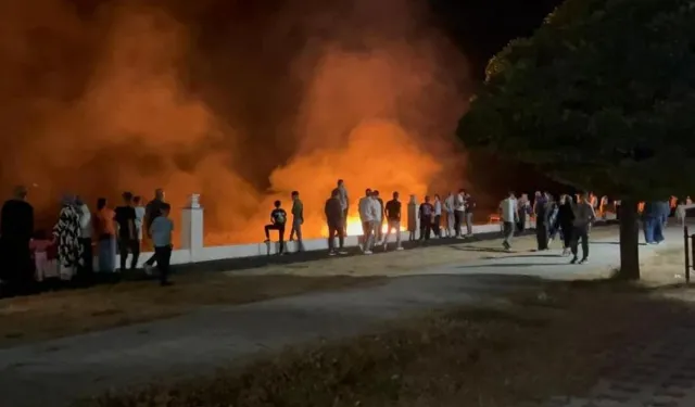 Van’da anız yangını; işte detaylar…