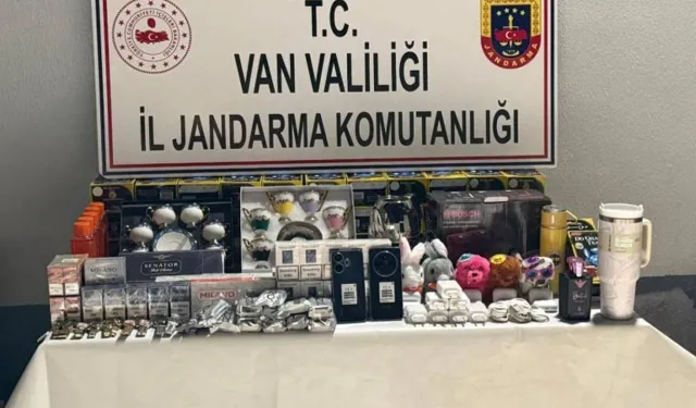 Van’da kaçakçılık operasyonu: İşte ele geçirilen malzemeler…
