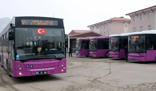 Van’da toplu ulaşıma yeni güzergah eklendi! İşte o hat ve hareket saatleri