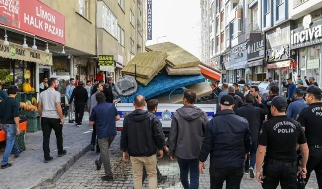 Van'da kaldırım işgallerine karşı mücadele sürüyor