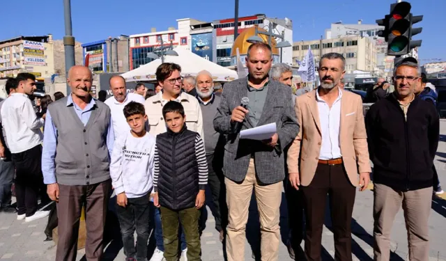 Saadet Partisi Van İl Başkanlığı’ndan Gazze'ye destek çağrısı