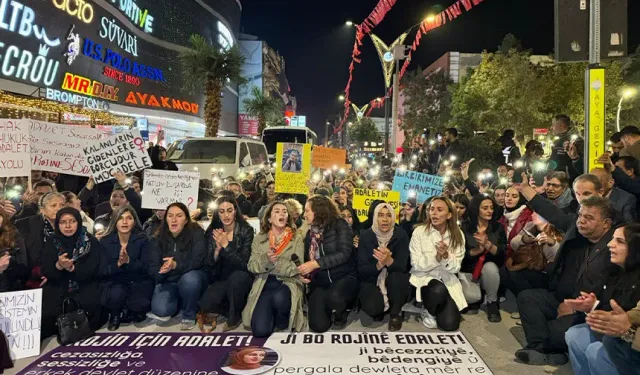 Van'da kadınlar Rojin için yürüdü