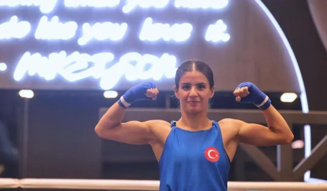 Vanlı sporcu Evin Erginoğuz, Türkiye'ye altın madalya getirdi