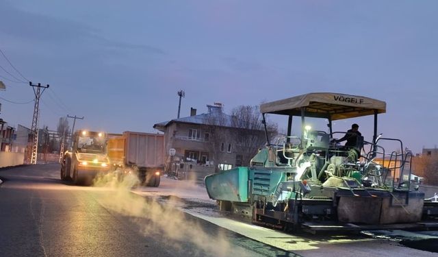 Van’da kış öncesi yol çalışmaları hızlandırıldı