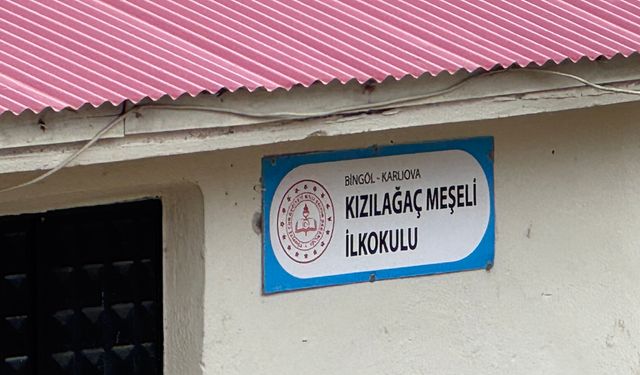 O köy okulu bakımsızlığa terk edildi