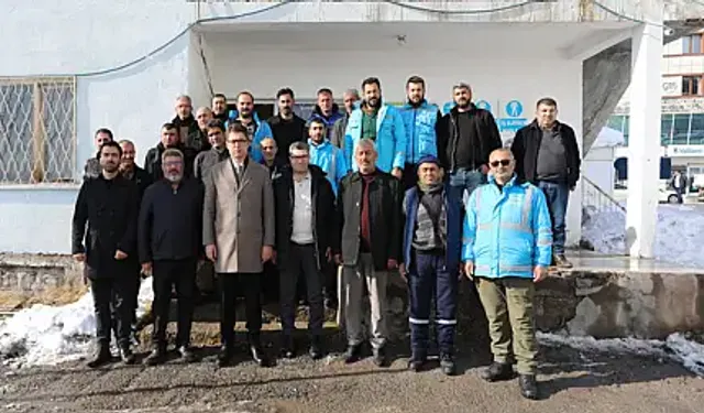 Kaymakam Karaloğlu’ndan VASKİ’ye ziyaret