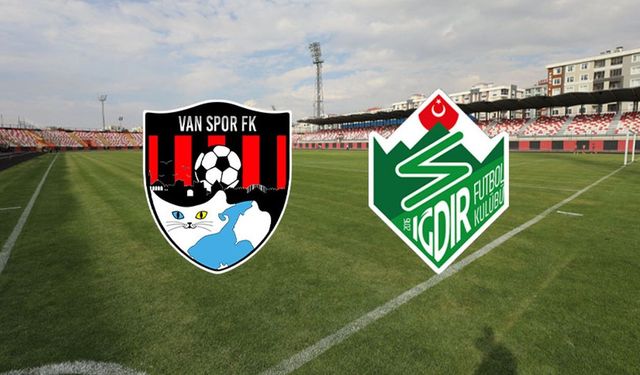 Vanspor - Iğdır FK maçı saat kaçta, hangi kanalda canlı yayınlanacak?
