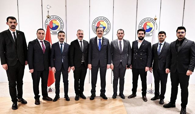 TOBB Van Genç Girişimciler Kurulu’ndan Hisarcıklıoğlu’na kritik ziyaret