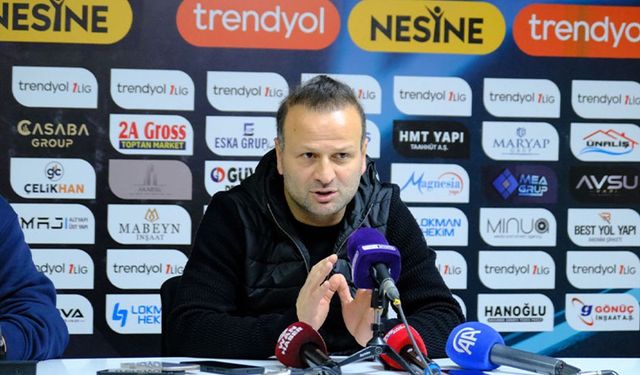 Vanspor Teknik Direktörü Korkmaz, maçı değerlendirdi: Oyunu domine eden taraf bizdik