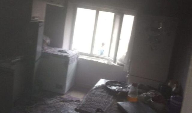 Van’da ev yangını korkuttu
