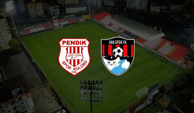 Pendikspor – Vanspor maçı hangi kanalda? İşte canlı yayın bilgileri