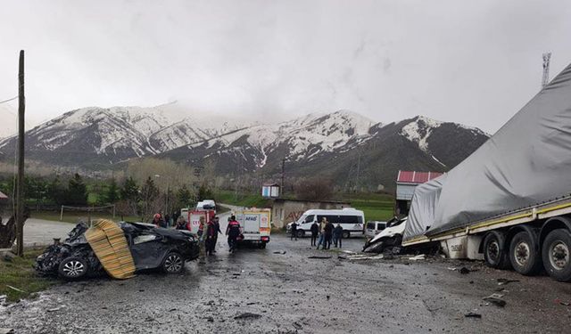 DSİ Van Merkez Şube Müdürü ve şoförü kazada hayatını kaybetti