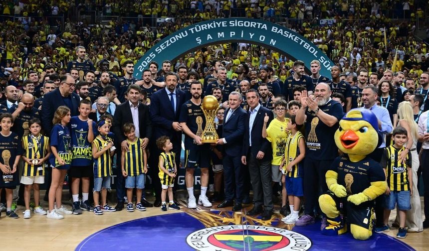 Basketbol Süper Ligi’nde şampiyon belli oldu