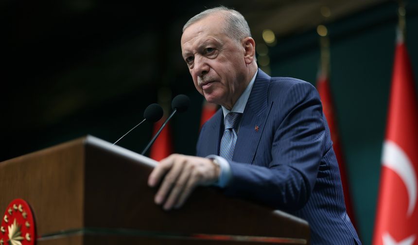 Cumhurbaşkanı Erdoğan'dan orman yangınları ile ilgili açıklama
