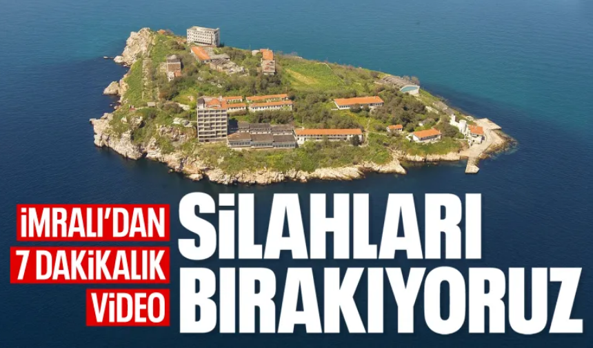 Abdullah Öcalan, PKK’ya silah bırakma talimatı verdi
