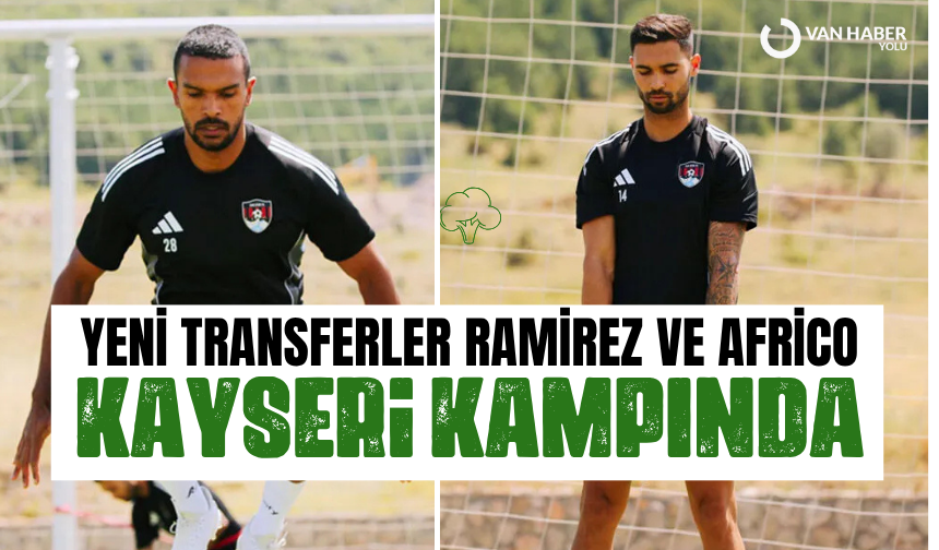 Vanspor’un yeni yabancıları top başı yaptı