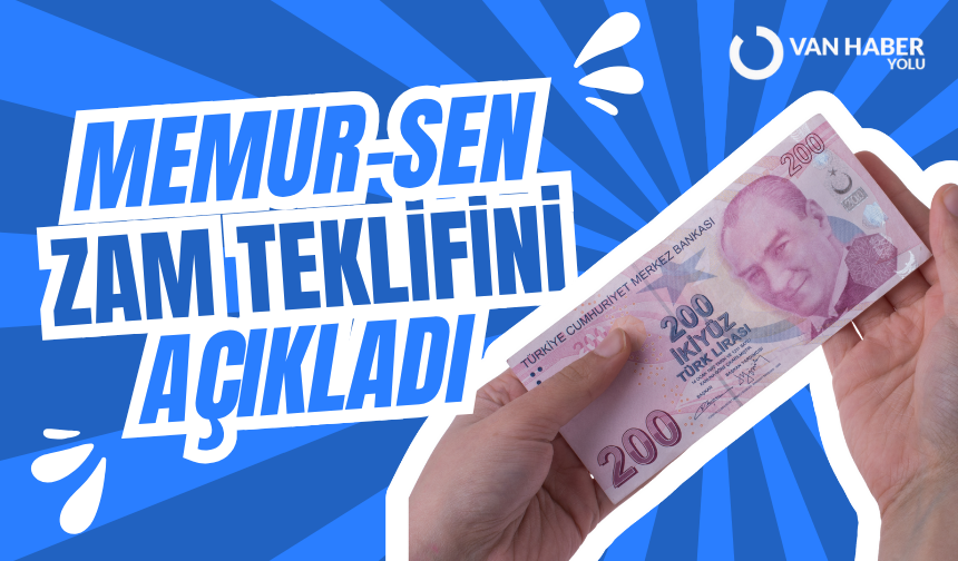 Memur-Sen zam teklifini açıkladı!