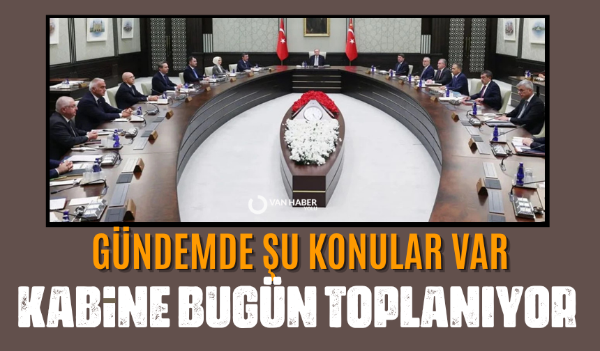 Kabine bugün toplanıyor: Gündem orman yangınları olacak
