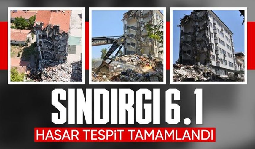 Murat Kurum duyurdu: Hasar tespit çalışmalarını tamamladık