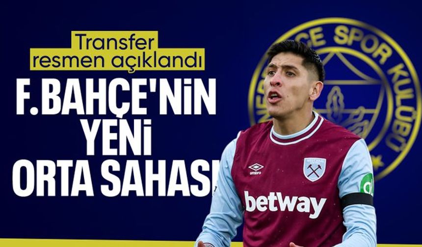 Fenerbahçe, Edson Alvarez'i açıkladı