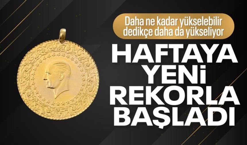 Altında yükseliş 6'ncı haftaya taşındı! Ons ve gram altında tarihi zirve